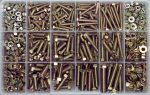 Assorted Stainless Steel UNF Bolts, Nuts and Washers